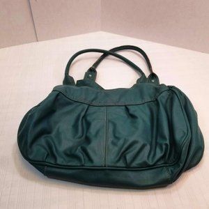 EUC Mondani NY. Vegan Leather Teal Green Bag